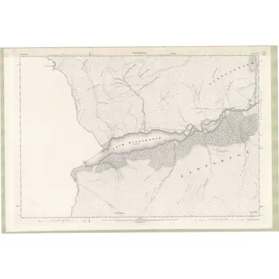 1901 Map of Inverness-shire - Mainland Sheet XXVI, 1904 Print