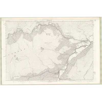 1901 Map of Inverness-shire - Mainland Sheet XXVII, 1904 Print