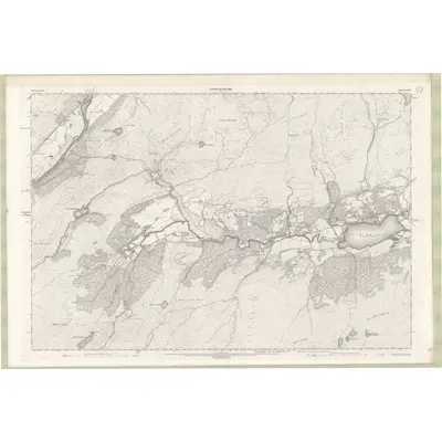 1901 Map of Inverness-shire - Mainland Sheet XXVIII, 1904 Print