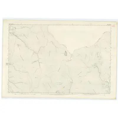 1870 Map of Inverness-shire (Mainland), Sheet XXXIII, 1874 Print