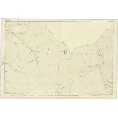 1870 Map of Inverness-shire (Mainland), Sheet XXXIII, 1874 Print