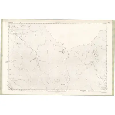 1900 Map of Inverness-shire - Mainland Sheet XXXIII, 1904 Print