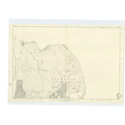 1868 Map of Inverness-shire (Mainland), Sheet XXXIV, 1874 Print