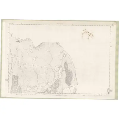 1900 Map of Inverness-shire - Mainland Sheet XXXIV, 1903 Print