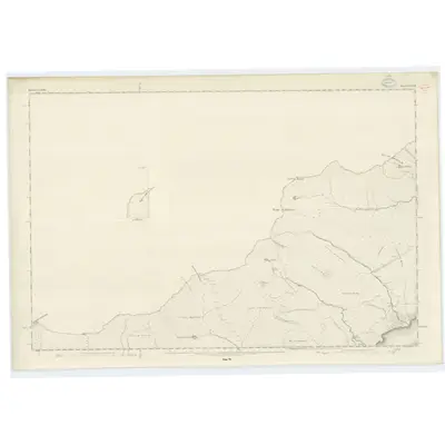 1872 Map of Inverness-shire (Mainland), Sheet XXXVII (with inset XXXVI), 1875 Print