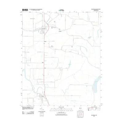 2012 Map of Inverness, 2012 Print