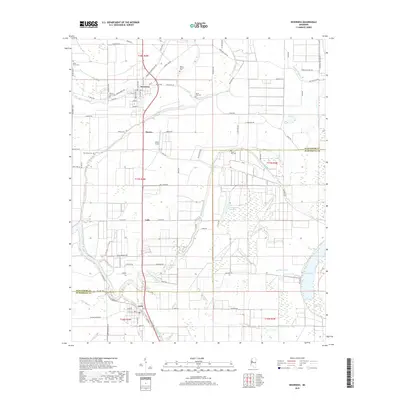2018 Map of Inverness, 2018 Print
