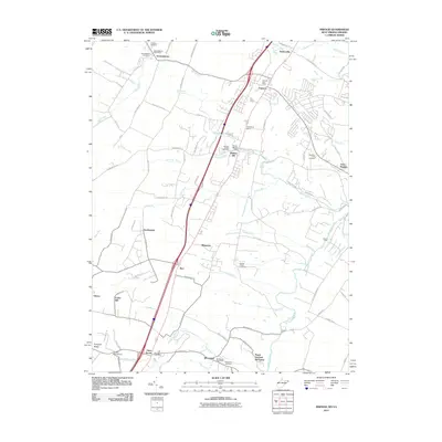 2011 Map of Inwood, 2011 Print
