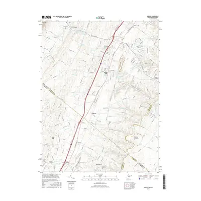 2016 Map of Inwood, 2016 Print