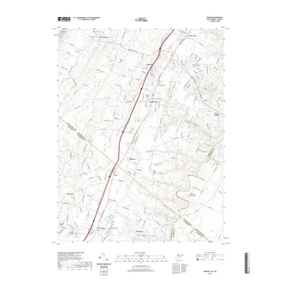 2019 Map of Inwood, 2019 Print