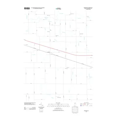 2013 Map of Inwood, 2013 Print