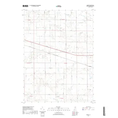 2019 Map of Inwood, 2019 Print
