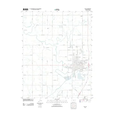 2012 Map of Iola, 2012 Print