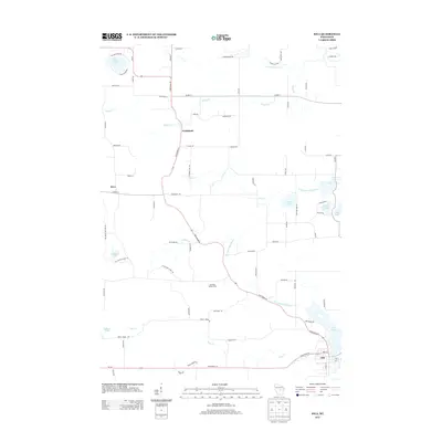 2013 Map of Iola, 2013 Print