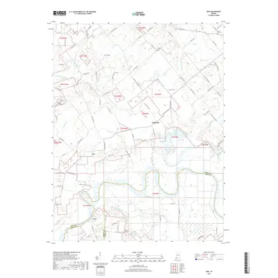 2019 Map of Iona, 2019 Print