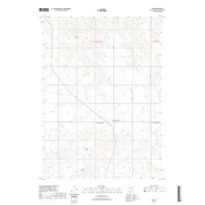 2017 Map of Iona, 2017 Print