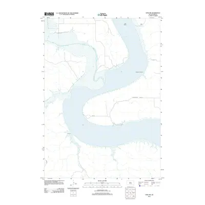 2012 Map of Iona NW, 2012 Print