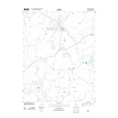 2012 Map of Ione, 2012 Print