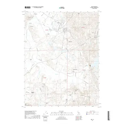 2018 Map of Ione, 2018 Print