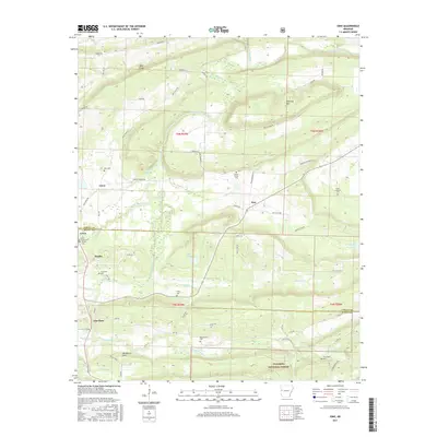 2017 Map of Ione, 2017 Print