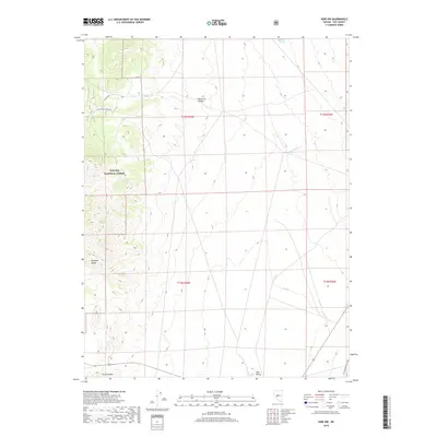 2018 Map of Ione NW, 2018 Print