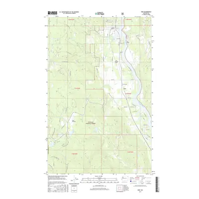 2017 Map of Ione, 2017 Print