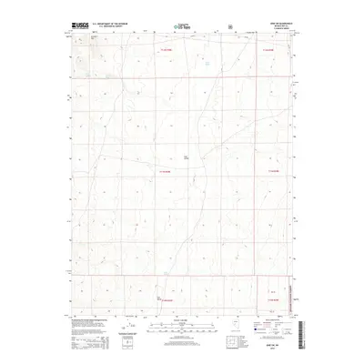 2014 Map of Ione SW, 2014 Print
