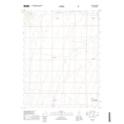 2018 Map of Ione SW, 2018 Print