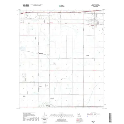 2020 Map of Iowa, 2020 Print