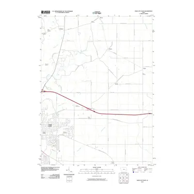 2010 Map of Iowa City East, 2010 Print