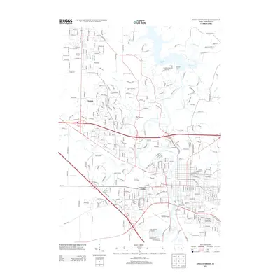 2013 Map of Iowa City West, 2013 Print