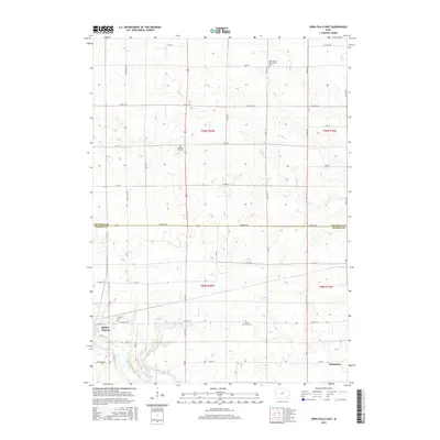 2015 Map of Iowa Falls East, 2015 Print