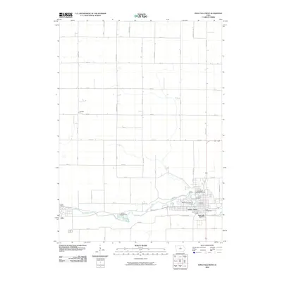 2010 Map of Iowa Falls West, 2010 Print
