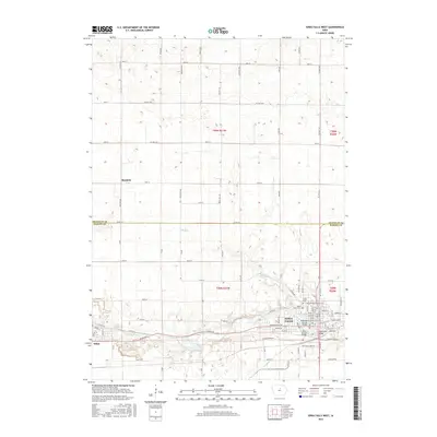 2015 Map of Iowa Falls West, 2015 Print