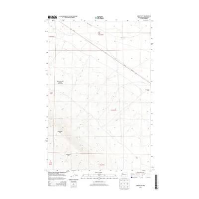 2013 Map of Iowa Flats, 2013 Print