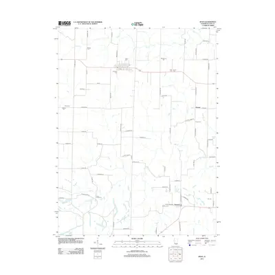 2012 Map of Ipava, 2012 Print