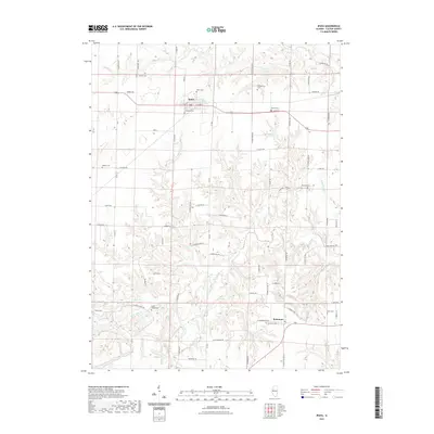 2021 Map of Ipava, 2021 Print