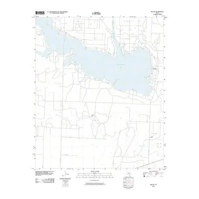 2010 Map of Ira SW, 2010 Print