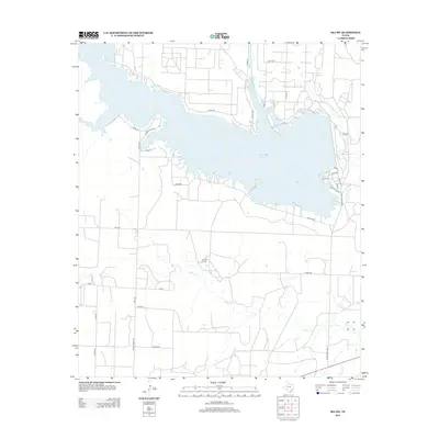 2012 Map of Ira SW, 2012 Print