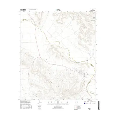 2016 Map of Iraan, 2016 Print