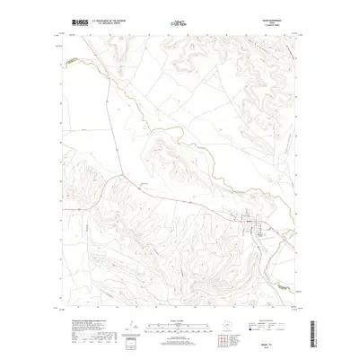 2019 Map of Iraan, 2019 Print