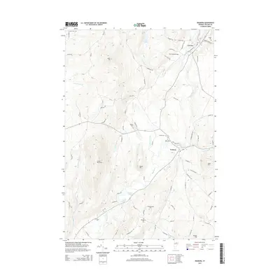 2015 Map of Irasburg, 2015 Print