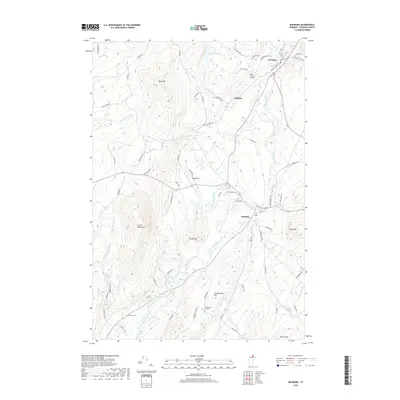 2018 Map of Irasburg, 2018 Print
