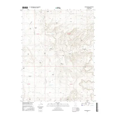 2017 Map of Ireland Mesa, 2017 Print
