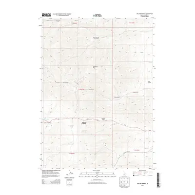 2013 Map of Ireland Springs, 2013 Print