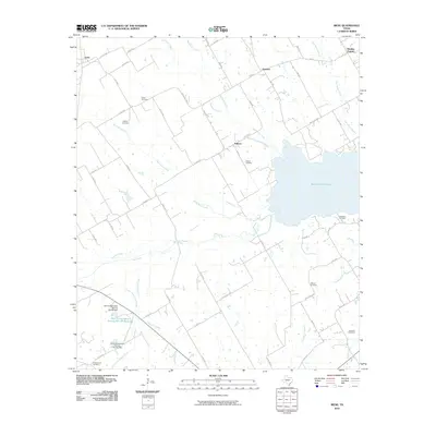 2010 Map of Irene, 2010 Print