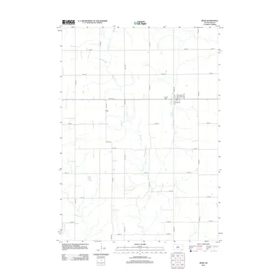 2012 Map of Irene, 2012 Print
