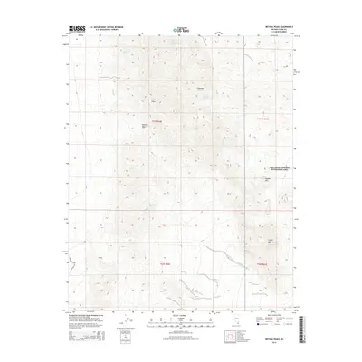 2014 Map of Ireteba Peaks, 2014 Print