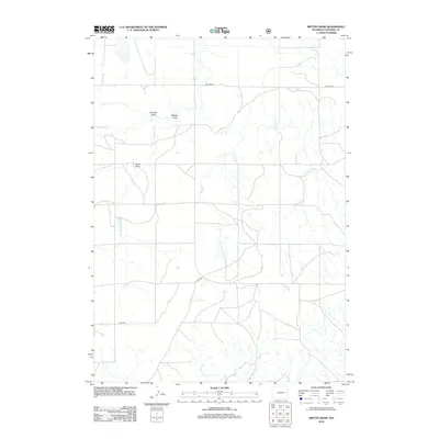 2012 Map of Ireton Draw, 2012 Print