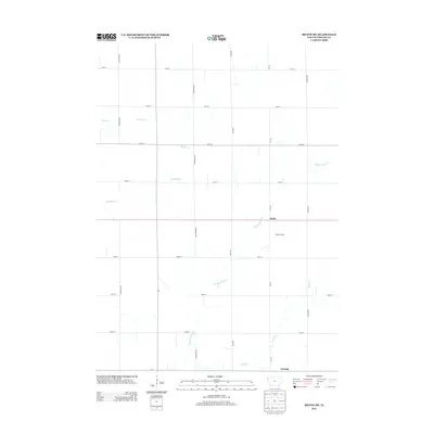 2013 Map of Ireton SW, 2013 Print